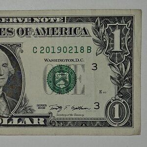 One Dollar Bill‎ "BIRTHDAY NOTE" 2019-02-18 - Great Gift (B261)